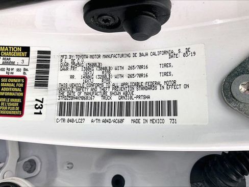Used 2019 Toyota Tacoma TRD Off-Road w/ TRD Premium Off Road Package AWD/4WD image 35