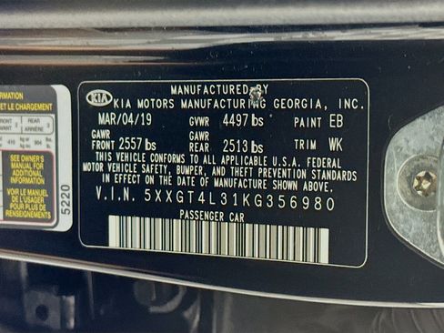 Used 2019 Kia Optima LX w/ LX 17" Wheel Package image 36