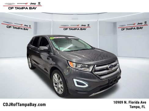 Used 2018 Ford Edge Titanium w/ Equipment Group 302A AWD/4WD image 1