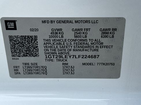 Used 2020 GMC Sierra 2500 4x4 Double Cab w/ Gooseneck/5TH Wheel Package image 33