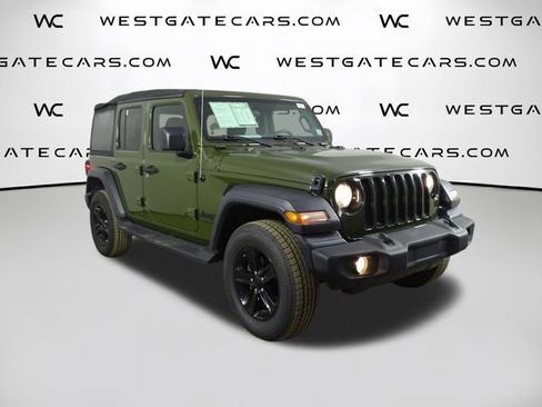 Used 2021 Jeep Wrangler Unlimited Sport AWD/4WD image 2