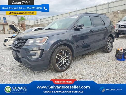 Used 2017 Ford Explorer Sport w/ Equipment Group 401A AWD/4WD image 1