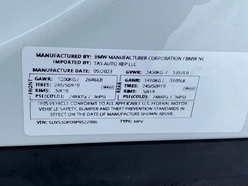 Used 2023 BMW X3 xDrive30i image 25