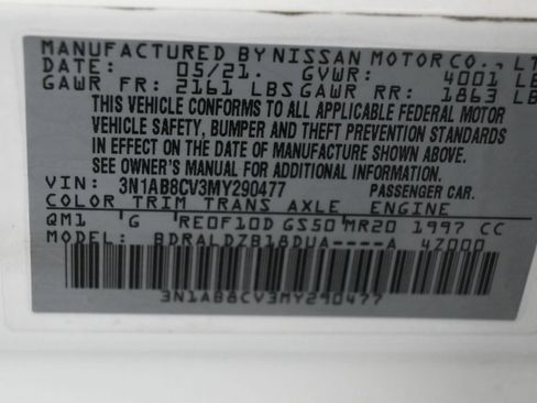 Used 2021 Nissan Sentra SV FWD image 18