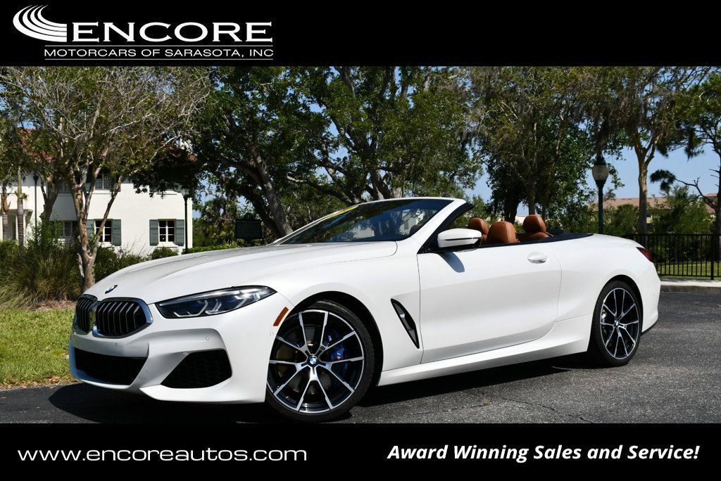 Used 2020 BMW 840i Convertible w/ M Sport Package RWD image 1