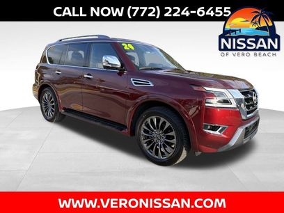 Certified 2024 Nissan Armada Platinum w/ Cargo Package