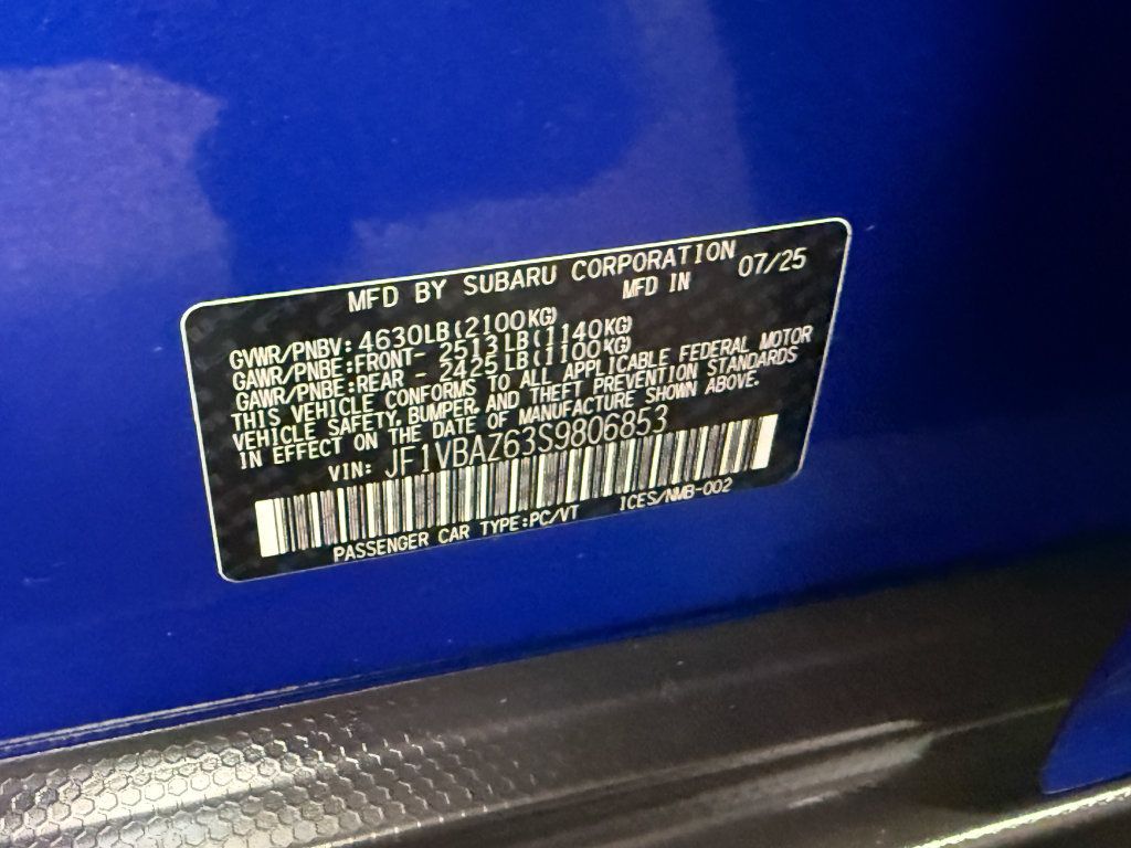 Used 2025 Subaru WRX tS AWD/4WD image 55
