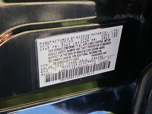 Certified 2023 Nissan Sentra SR w/ SR Premium Package FWD image 26