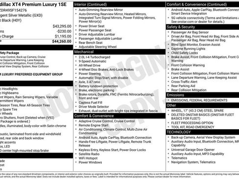 Used 2025 Cadillac XT4 Premium Luxury image 6