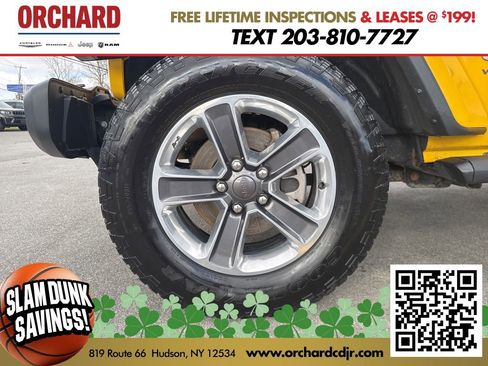 Used 2019 Jeep Wrangler Unlimited Sahara w/ Dual Top Group image 9