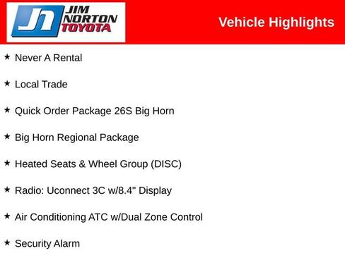 Used 2017 RAM 1500 Big Horn AWD/4WD image 3