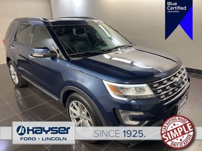 Certified 2017 Ford Explorer Limited