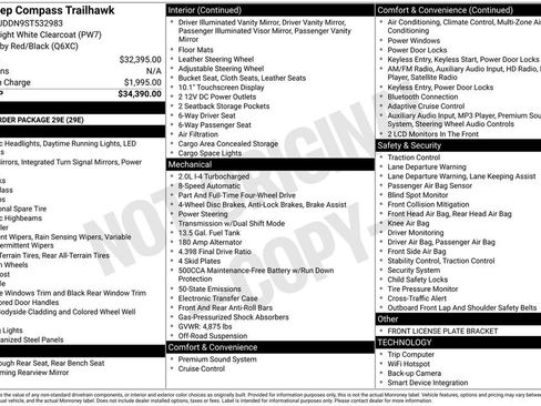 Used 2025 Jeep Compass Trailhawk image 36