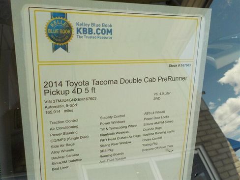 Used 2014 Toyota Tacoma PreRunner image 17