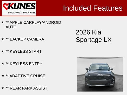 Used 2026 Kia Sportage LX FWD image 2
