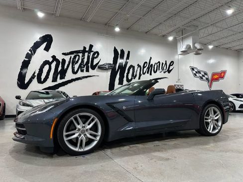 Used 2014 Chevrolet Corvette Stingray Convertible w/ 3LT Preferred Equipment Group RWD image 1