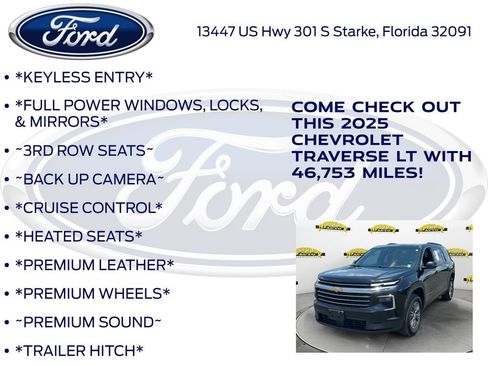 Used 2025 Chevrolet Traverse LT FWD image 10