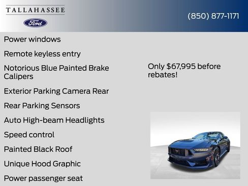 New 2025 Ford Mustang Dark Horse image 8