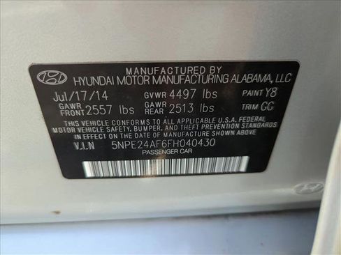 Used 2015 Hyundai Sonata SE image 23