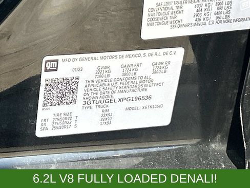 Used 2023 GMC Sierra 1500 Denali w/ Denali Reserve Package AWD/4WD image 10