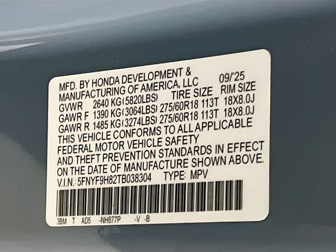 Used 2026 Honda Passport TrailSport Elite image 32