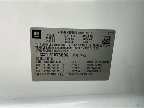 Used 2015 Chevrolet Silverado 2500 W/T w/ WT Convenience Package image 36