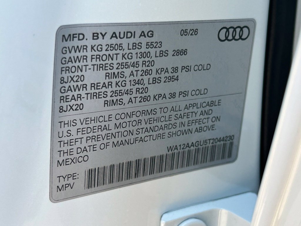 New 2026 Audi Q5 Premium Plus AWD/4WD image 60