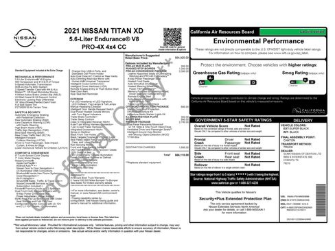 Used 2021 Nissan Titan PRO-4X w/ Pro-4x Convenience Package AWD/4WD image 51
