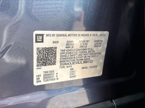 Used 2018 Chevrolet Equinox LT FWD image 34