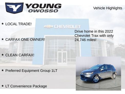 Used 2022 Chevrolet Trax LT w/ LT Convenience Package image 7