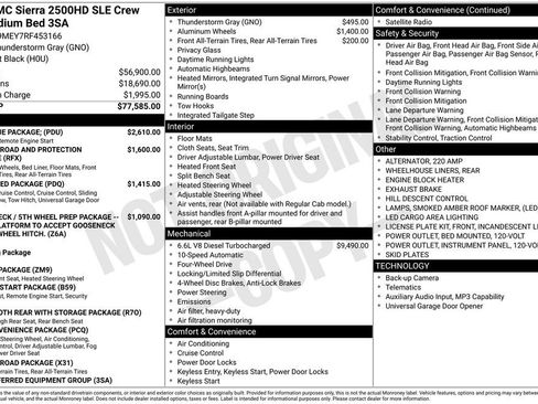 Certified 2024 GMC Sierra 2500 SLE w/ SLE Value Package; image 50