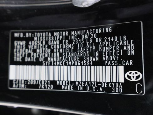 Used 2021 Toyota Corolla XSE image 35