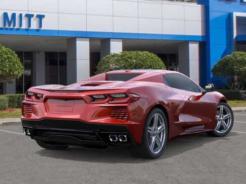 New 2026 Chevrolet Corvette Stingray Preferred Conv w/ Chrome Exterior Badge Package RWD image 4