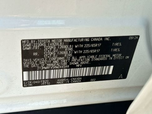 Used 2024 Toyota RAV4 LE AWD/4WD image 26