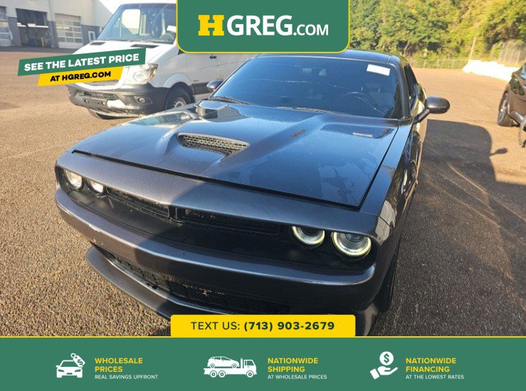 Used 2022 Dodge Challenger R/T w/ Blacktop Package RWD image 1