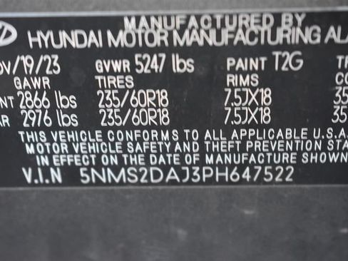 Used 2023 Hyundai Santa Fe SEL AWD/4WD image 15