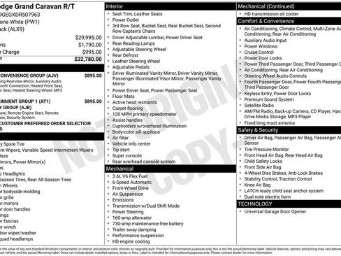 Used 2013 Dodge Grand Caravan R/T w/ Entertainment Group 1 image 11