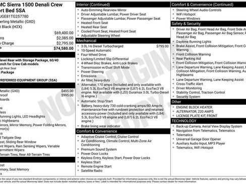 New 2026 GMC Sierra 1500 Denali AWD/4WD image 5