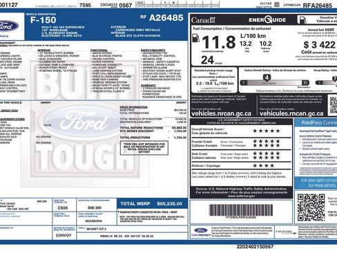Certified 2024 Ford F150 STX AWD/4WD image 5