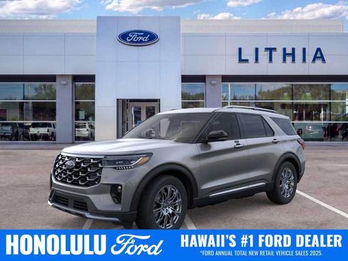 New 2026 Ford Explorer Platinum RWD image 1