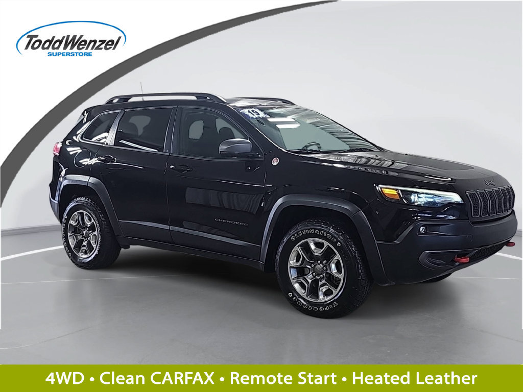 Used 2019 Jeep Cherokee Trailhawk AWD/4WD image 1