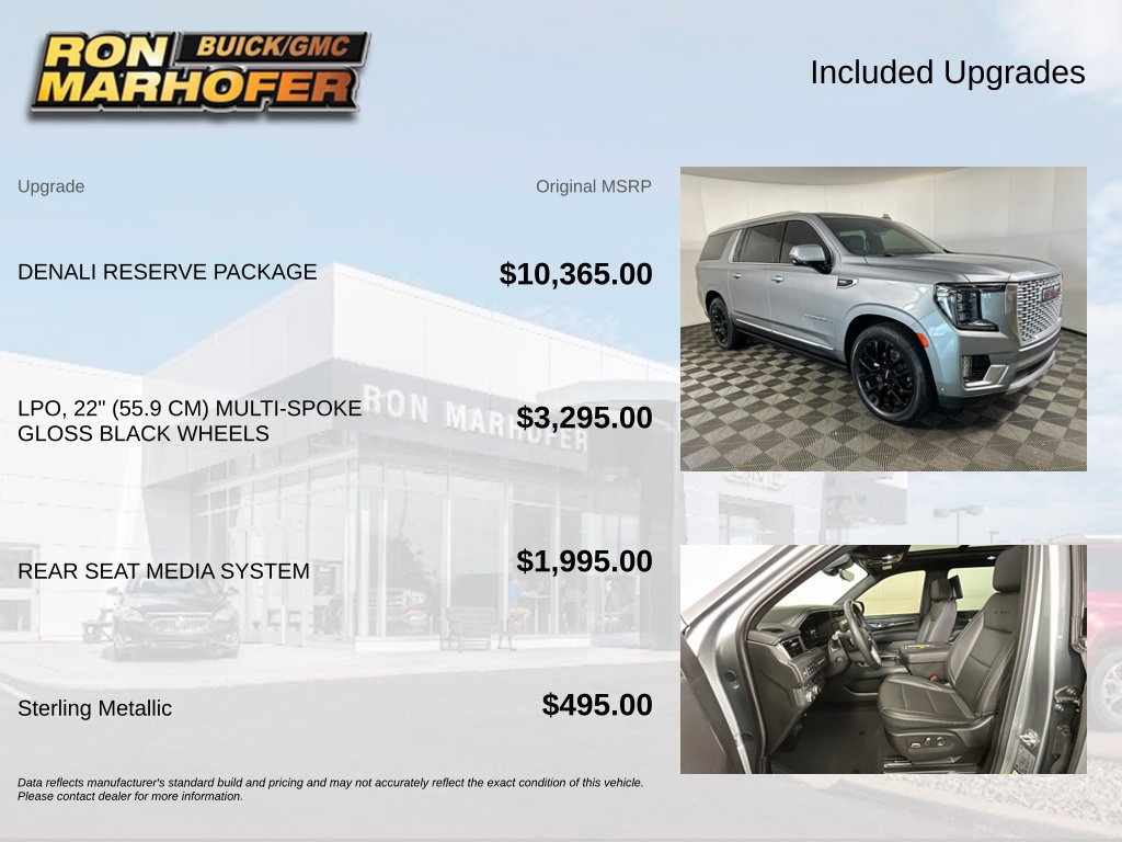 Used 2024 GMC Yukon XL Denali w/ Denali Reserve Package AWD/4WD image 6