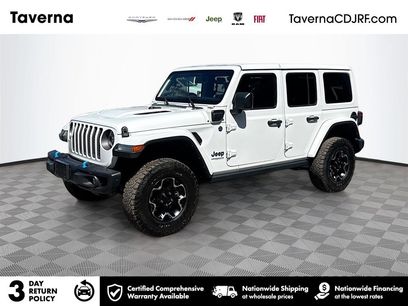 Used 2021 Jeep Wrangler Unlimited Rubicon 4xe w/ Steel Bumper Group