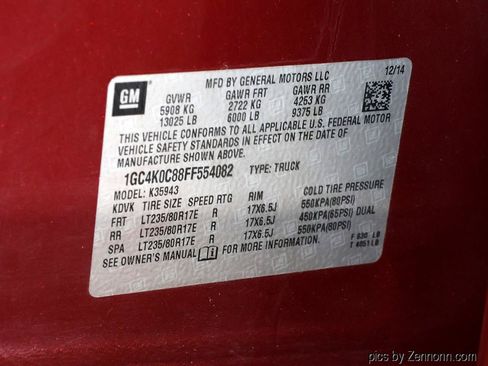 Used 2015 Chevrolet Silverado 3500 LTZ w/ Duramax Plus Package AWD/4WD image 37