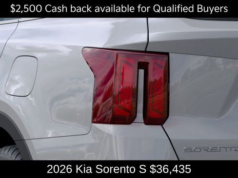 New 2026 Kia Sorento S w/ S Panoramic Sunroof Package image 12