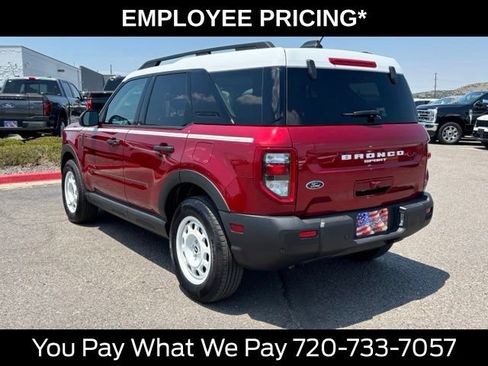 Certified 2025 Ford Bronco Sport Heritage w/ Convenience Package AWD/4WD image 3