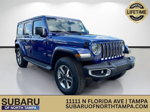 Used 2018 Jeep Wrangler Unlimited Sahara AWD/4WD image 1