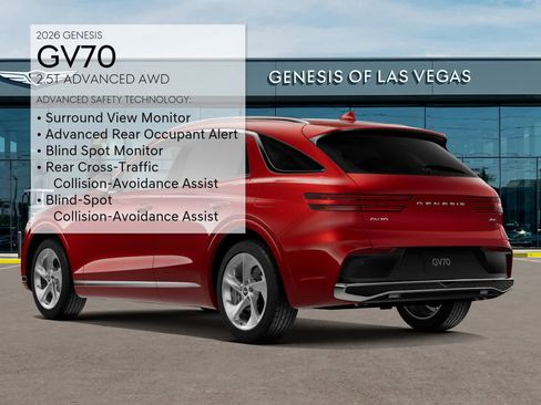 New 2026 Genesis GV70 2.5T Advanced w/ G1 Accessory Package AWD/4WD image 7