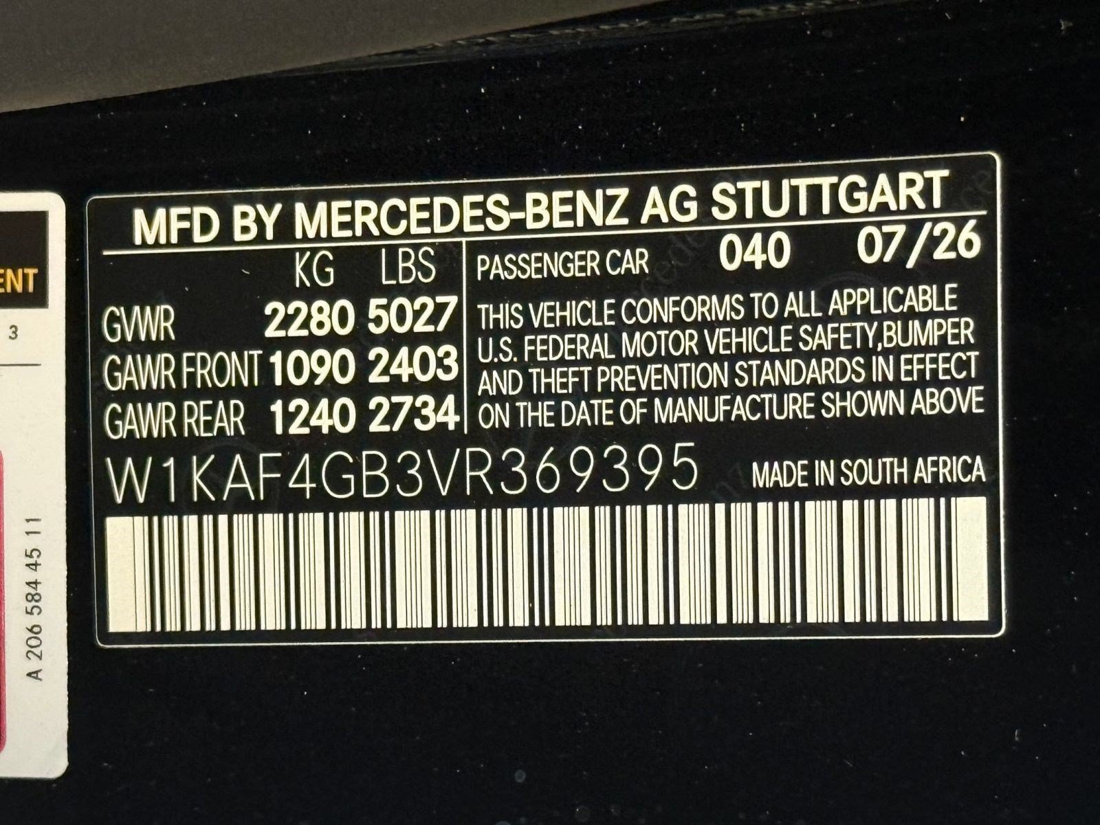 New 2027 Mercedes-Benz C 300 Sedan image 24