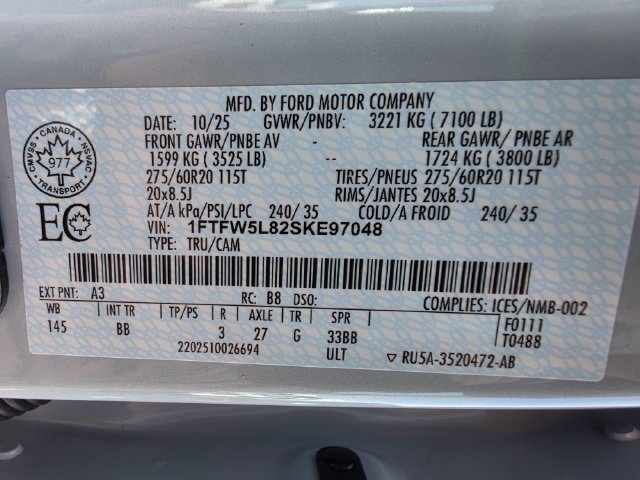 Used 2025 Ford F150 Lariat AWD/4WD image 31